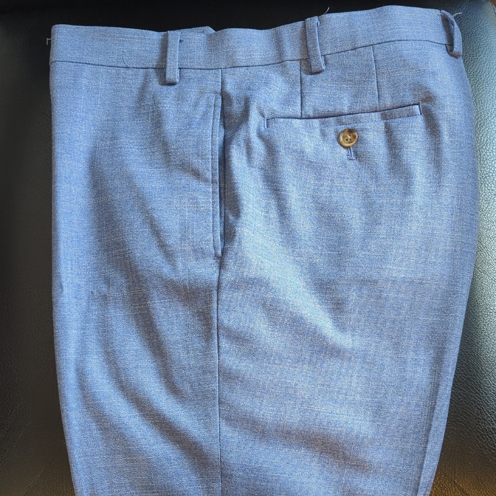 Ralph Lauren Light Blue Flat Front Shorts